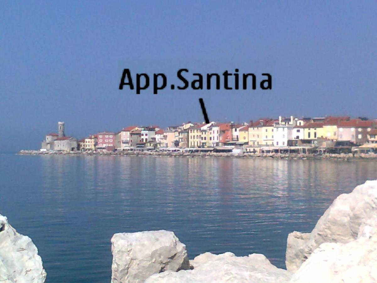 Apartma Santina Apartment Пиран Екстериор снимка